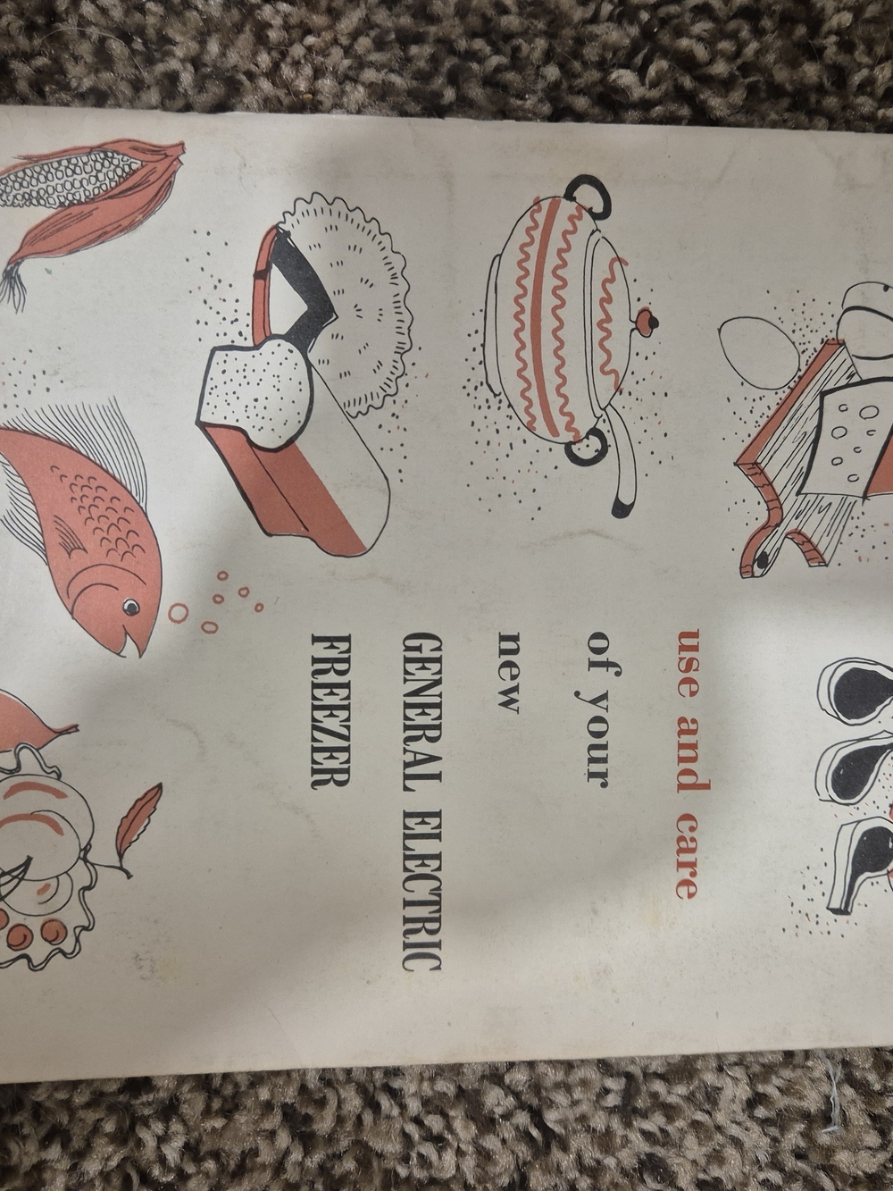 Vintage General Electric Freezer Use & Care Manual